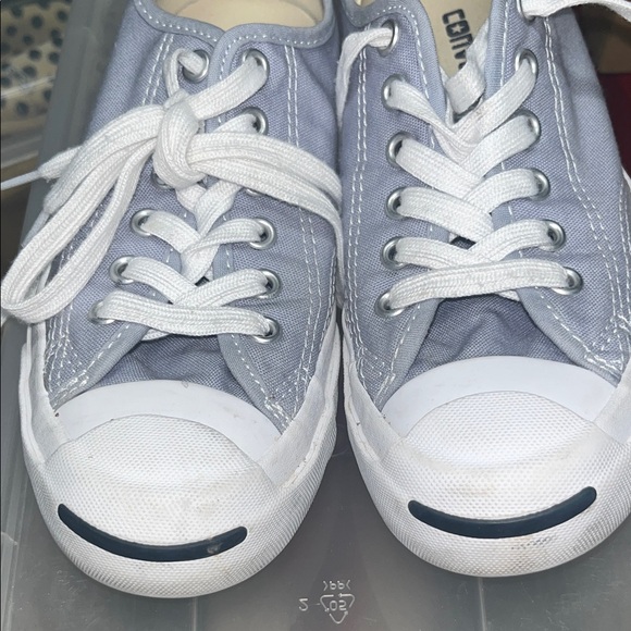 Converse Kids Light Blue Low-Top Sneakers - Picture 5 of 5